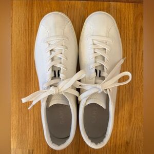 White Rothys The Lace Up Sneaker Size 9